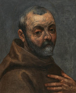 Palma il Giovane, Jacopo, der Jüngere - Selbstbildnis als Mönch