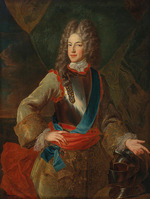 Belle, Alexis Simon - Porträt von Prinz James Francis Edward Stuart, genannt the Old Pretender (1688-1766)