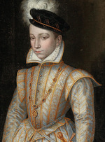 Unbekannter Künstler - Porträt des Königs Karl IX. von Frankreich (1550-1574)