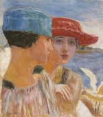 Bonnard, Pierre - Junge Mädchen mit Möwe