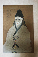 Unbekannter Künstler - Porträt von Yi Hwang (1501-1570)