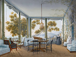 Bossoli, Carlo - Interieur im Naryschkin-Palast in Mischor
