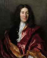 Millot, Henri - Porträt von Jean de La Fontaine (1621-1695)