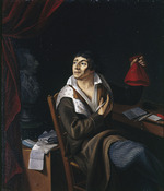 Unbekannter Künstler - Porträt von Jean-Paul Marat (1743-1793)