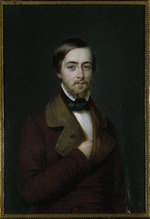 Unbekannter Künstler - Porträt von Dichter Joseph Méry (1798-1866)