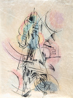 Delaunay, Robert - Studie für La Tour Eiffel