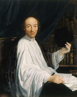Dumée, Toussain - Porträt von Dichter Jean-Baptiste de Santeuil (1630-1697)