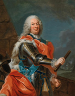Tischbein, Johann Heinrich, der Ältere - Bildnis von Landgraf Wilhelm VIII. von Hessen-Kassel (1682-1760)