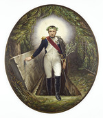 Unbekannter Meister des 19. Jhs. - Napoleon steigt aus seinem Grab aus
