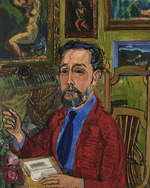 Dufy, Raoul - Porträt von Dichter Joachim Gasquet (1873-1921)