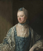 Ramsay, Allan - Porträt von Elizabeth, Gräfin von Salisbury, geb. Keet (1721-1776)  