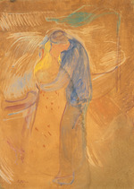 Munch, Edvard - Der Kuss