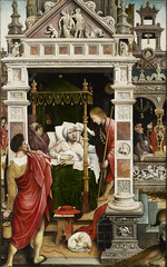 Orley, Everaert (Everard), van - Szene aus dem Leben des Heiligen Rochus