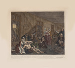 Hogarth, William - Der Werdegang eines Wüstlings, Bild 8: Im Irrenhaus 