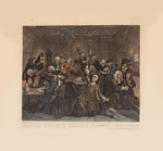 Hogarth, William - Der Werdegang eines Wüstlings, Bild 6: Szene im Spielsalon 