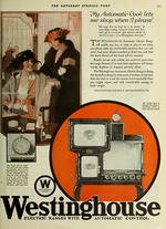 Unbekannter Künstler - Westinghouse Electric Company, Werbung aus The Saturday Evening Post