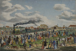 Kraus, Gustav - Eröffnung der Münchner-Augsburger Eisenbahn am 1. September 1839 