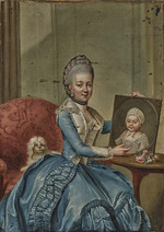 Ziesenis, Johann Georg, der Jüngere - Friederike Caroline Luise von Hessen-Darmstadt (1752-1782), Herzogin zu Mecklenburg-Strelitz