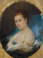 Scheffer, Ary-Arnold - Porträt von Schauspielerin Adelaide Ristori (1822-1906)