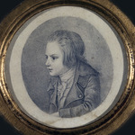 Unbekannter Künstler - Porträt von Louis Charles de Bourbon, dauphin de Viennois (1785-1795)