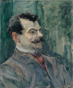 Toulouse-Lautrec, Henri, de - Porträt von André Rivoire