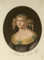 Alix, Pierre-Michel - Porträt von Marie de Rabutin-Chantal, Marquise de Sévigné (1626-1696)