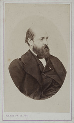 Petit, Pierre - Porträt von Henri Murger (1822-1861)