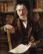 Besnard, Paul-Albert - Porträt von Jean-Louis Vaudoyer (1883-1963)