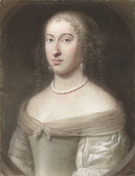 Vaillant, Wallerant - Porträt von Maria Theresia von Spanien (1638-1683), Königin von Frankreich und Navarra