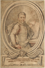Maratta, Carlo - Porträt von Agostino Carracci (1557-1602)