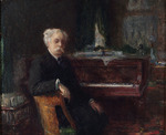 Farré, Henry - Porträt von Komponist Gabriel Fauré (1845-1924)
