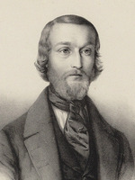 Charpentier, Auguste - Porträt von Komponist und Pianist Joseph Schad (1812-1879)