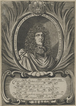 Serault, Noel - Porträt von Komponist Clamor Heinrich Abel (1634-1696) 