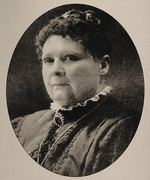 Unbekannter Fotograf - Porträt von Pianistin und Komponistin Luise Adolpha Le Beau (1850-1927)