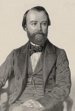 Vogt, Pierre Charles - Porträt von Violinist und Komponist Édouard Deldevez (1817-1897) 