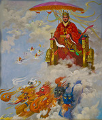 Unbekannter Künstler - Szenen aus dem Leben von König Tongmyong