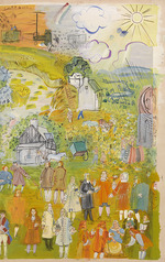 Dufy, Raoul - La Fée Electricité (Triptychon, rechte Tafel)