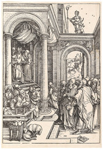 Dürer, Albrecht - Mariä Tempelgang, aus dem Marienleben