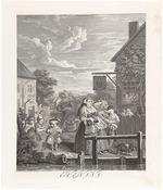 Hogarth, William - Abend, Folge Die vier Tageszeiten