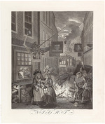 Hogarth, William - Nacht, Folge Die vier Tageszeiten