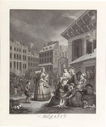 Hogarth, William - Morgen, Folge Die vier Tageszeiten