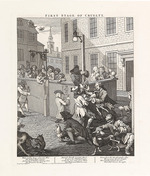 Hogarth, William - Die erste Station der Grausamkeit. Folge Die vier Stationen der Grausamkeit