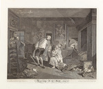 Hogarth, William - Folge Heirat nach der Mode. Fünftes Blatt: Der Tod des Grafen