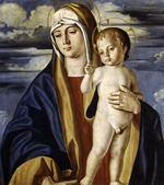 Caselli, Cristoforo - Maria mit dem Kind (Aus dem Polyptychon von Cornalba)