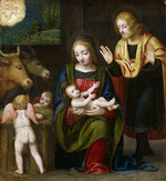 Luini, Bernardino - Die Anbetung des Christuskindes