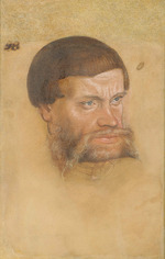 Cranach, Lucas, der Jüngere - Porträt eines bärtigen Mannes (Joachim I. von Anhalt?)