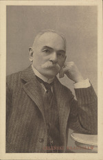 Unbekannter Fotograf - Porträt von Komponist Wladyslaw Zelenski (1837-1921)