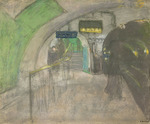 Vuillard, Édouard - Le métro Station Villiers 