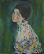 Klimt, Gustav - Bildnis einer Dame