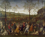 Perugino - Der Kampf zwischen Liebe und Keuschheit